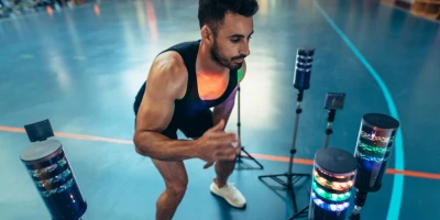 Image Stimulation visuelle en rééducation sportive : effets du training stroboscopique sur la visuo-motricité