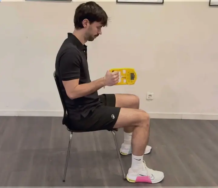 Keenso Dynamomètre De Préhension – Testeur De Force Manuelle Portable – ABS – Léger 129g – Pour Sportifs Et Grimpeurs