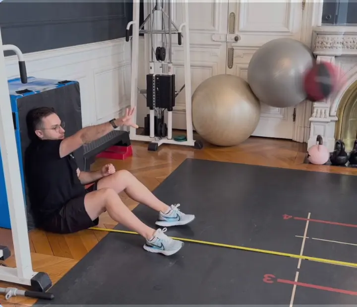 Seated Medicine Ball Throw Test (SMBT)