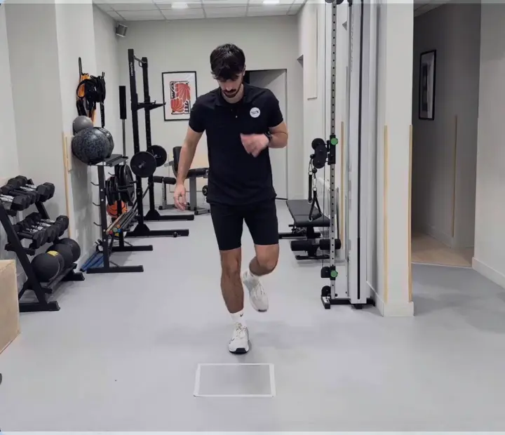 Square Hop Test