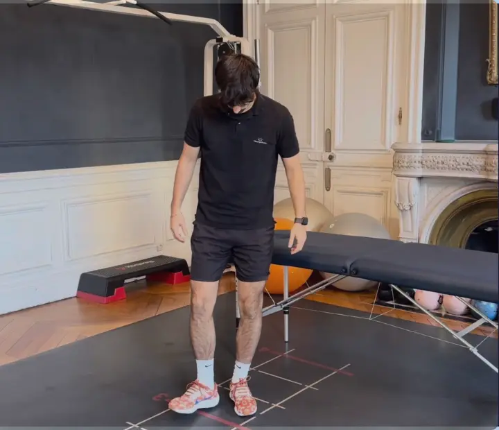 Take off the shoe test