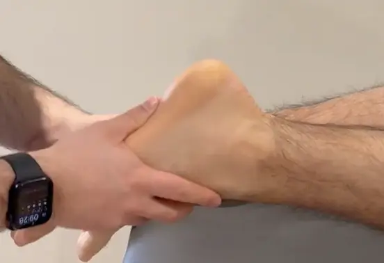 Test de flexion plantaire brusque