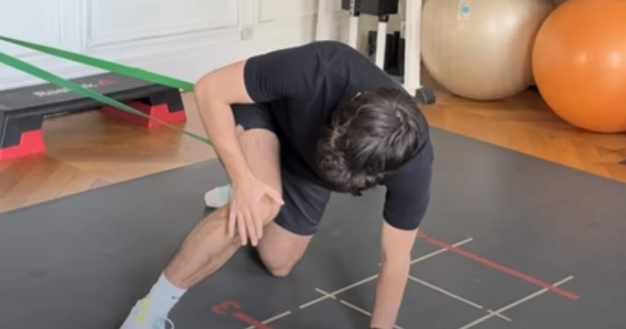 Image Décoaptation de hanche + élastique